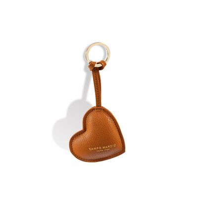 Campo Marzio Ladylove Suede Key Ring - Autumn Blaze