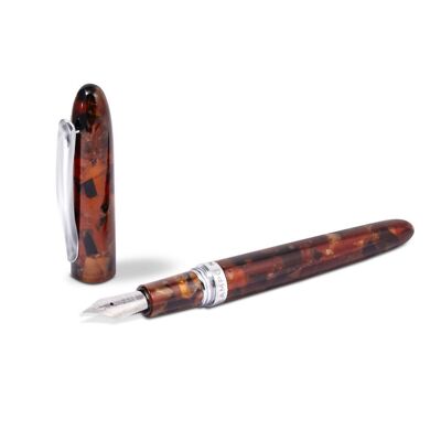 Campo Marzio Acropolis Fountain Pen - Coffee