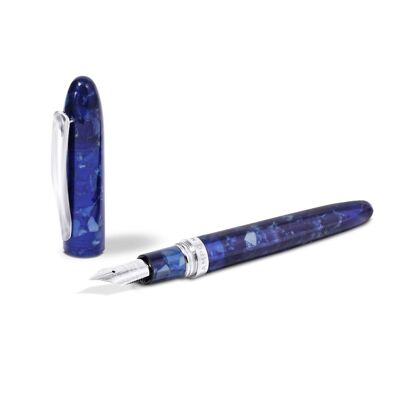 Campo Marzio Acropolis Fountain Pen - Ocean Blue