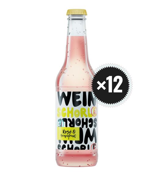 Winzinger Weine Schorlä Rosé & Grapefruit 0,33l / 12er Paket