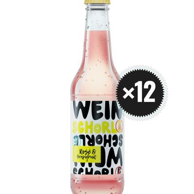 Winzinger Weine Schorlä Rosé & Grapefruit 0,33l / 12er Paket