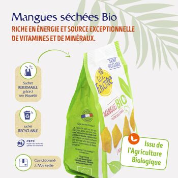 FRUITS SECS / Mangue sechee bio 14x150g la favorite 4