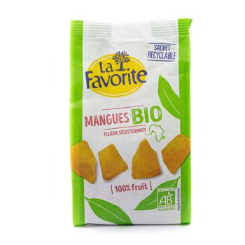 FRUITS SECS / Mangue sechee bio 14x150g la favorite 1