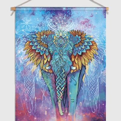Elefantengeist Textilposter - M 60 x 90 cm