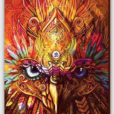 The wise owl Canvas print - S 40 x 60 cm