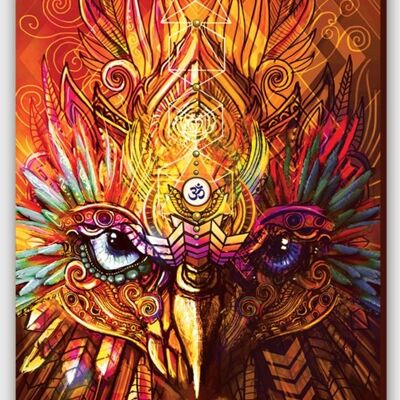 The wise owl Canvas print - M 60 x 90 cm