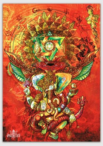 Affiche Ganesha - Affiche A1 59,4 x 84 cm I 1