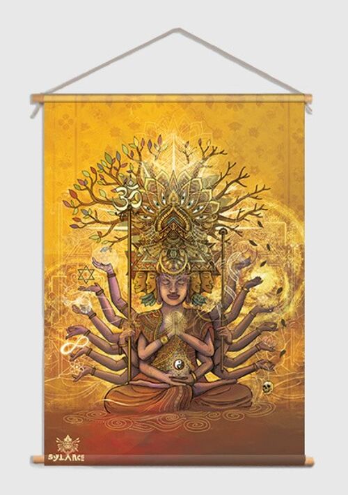From Samsara to Nirvana Textielposter - M 60 x 90 cm I
