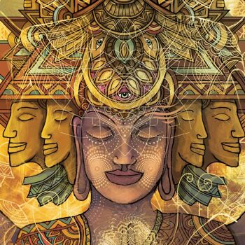 Du Samsara au Nirvana Affiche textuelle - L 90 x 120 cm I 3