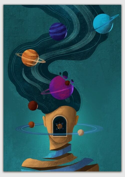 Make space Poster - A3 Poster 29,7 x 42 cm  I