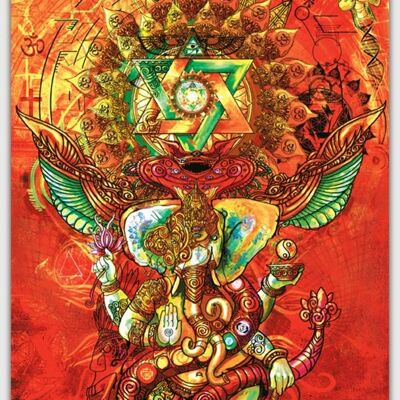 Póster Ganesha - Póster A1 59,4 x 84 cm