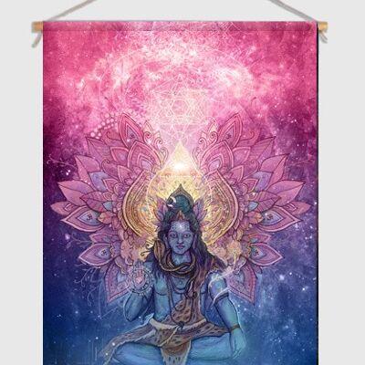 Shiva Textilposter - M 60 x 90 cm