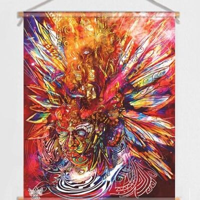 Affiche Textiel Grand esprit de l'univers - L 90 x 120 cm I