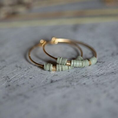 Litha khaki hoops