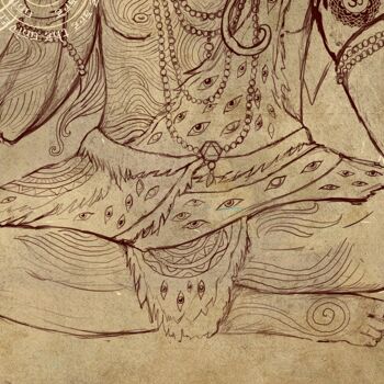 Affiche textuelle Shiva édition limitée - M 60 x 90 cm 3