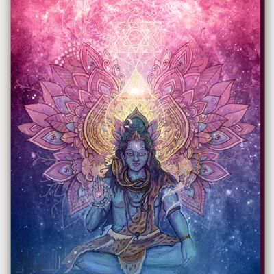 Shiva Leinwandbild - S 40 x 60 cm