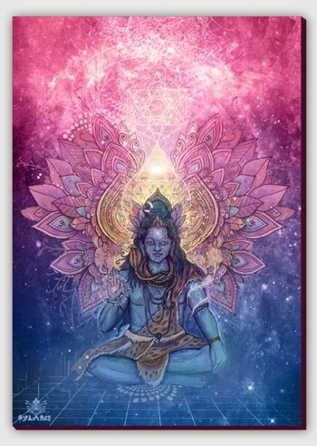 Impression sur toile Shiva - S 40 x 60 cm 1