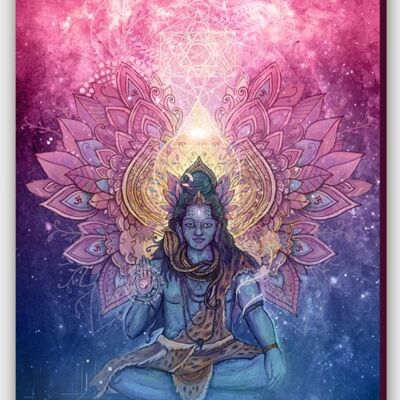 Impression sur toile Shiva - L 100 x 150 cm