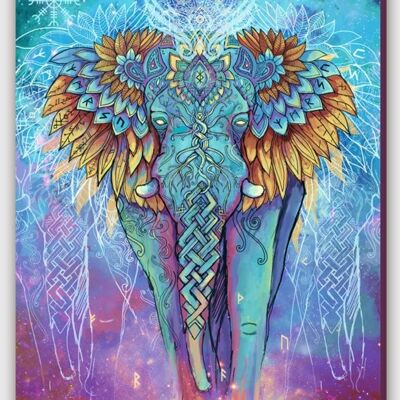 Spirit elephant Canvas print - M 60 x 90 cm
