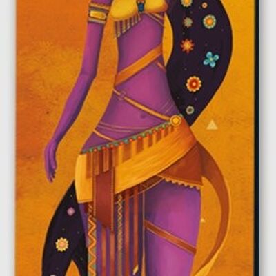 Leinwandbild Magische Frau - M 50 x 140 cm