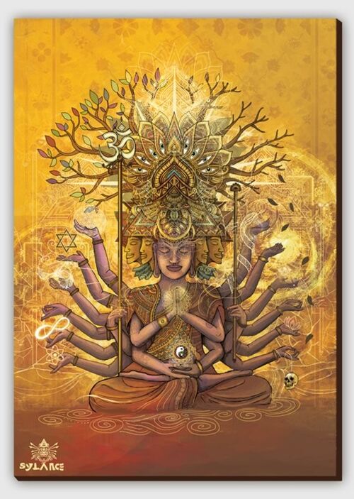 From samsara to nirvana Canvas print - M 60 x 90 cm