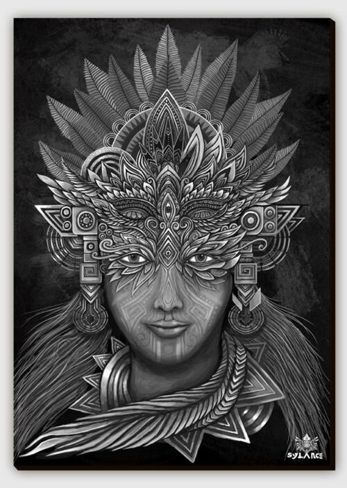 Shamaness of duality Canvas print - S 40 x 60 cm