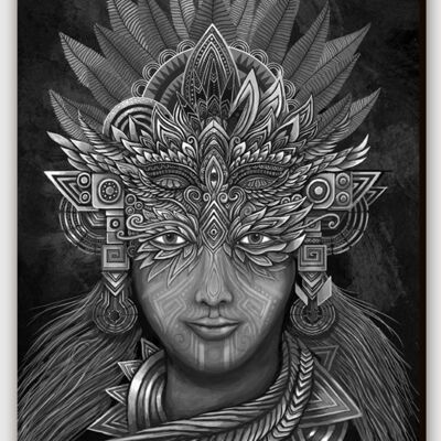 Shamaness of duality Canvas print - S 40 x 60 cm