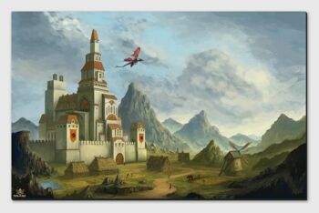 Impression sur toile Dragon Kingdom - S 90 x 60 cm 1
