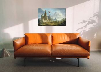 Impression sur toile Dragon Kingdom - L 190 x 120 cm 3