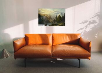 Impression sur toile Voyageurs - S 90 x 60 cm 3
