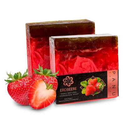 Jabón de ducha fresa 110g