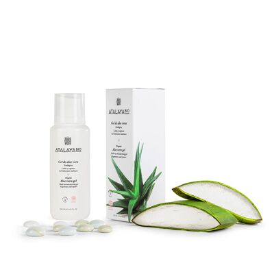 Cosmos Organic organic aloe vera gel. 200 ml. AirFree. Topical use.