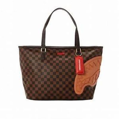 Brown henny tote