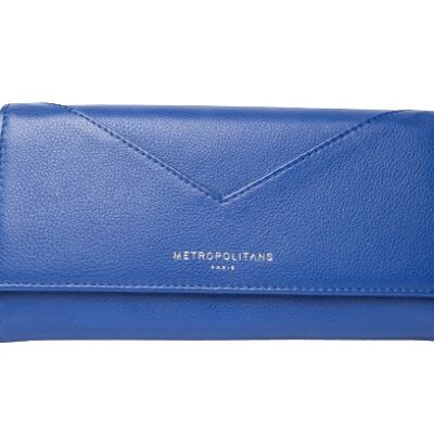 Women's blue majorelle wallets