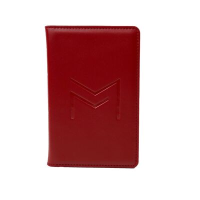 Bordeaux Red Passport Holder