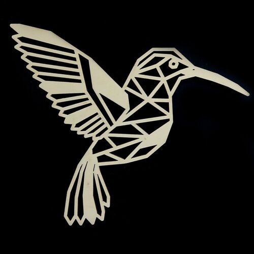 Houten Kolibrie • Populier • Middel • 290 x 235mm