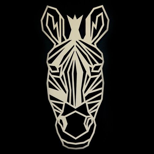 Houten Zebra • Populier • Middel • 175 x 370mm