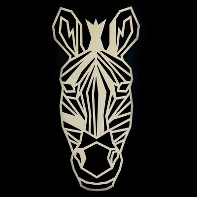 Zebra in legno • Pioppo • Medio • 175 x 370 mm
