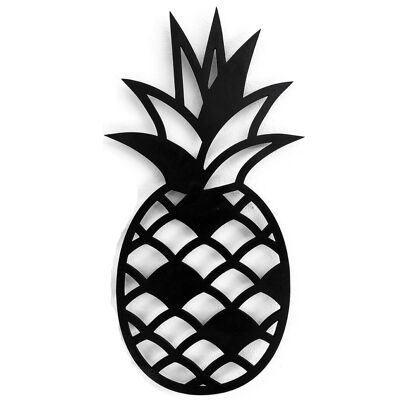 Houten Ananas • Zwart • Middel • 280 x 280mm