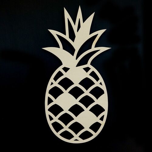 Houten Ananas • Populier • Middel • 280 x 280mm