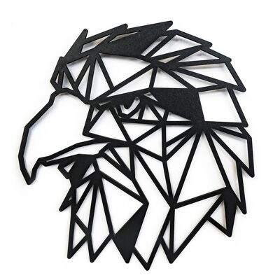 Águila de madera • Negra • Extra grande • 470 x 500 mm