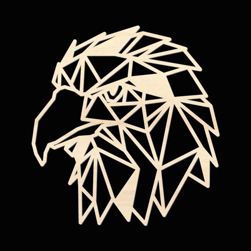 Holzadler • Pappel • Extra groß • 470 x 500 mm