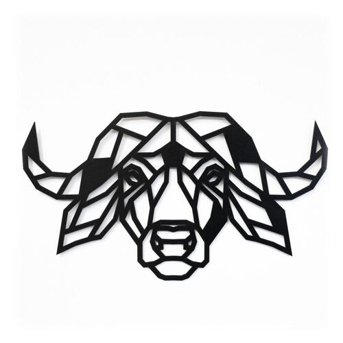 Houten Buffel • Zwart • Mega • 870 x 490mm