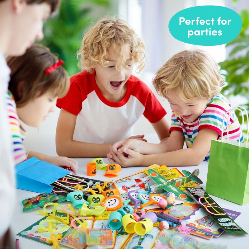 THE TWIDDLERS – Lot De 12 Mini-casse-tête 3D – Sphère, Cube Et Pyramide – Idéal Pour Sacs De Fête Et Cadeaux