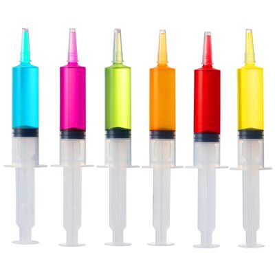 50 Reusable Large Novelty Jello Shot Syringes with Caps - 60ml