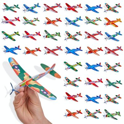 48 aviones de papel