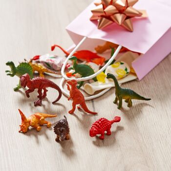 70 petits dinosaures Mini Jurassic Figures Kids Toy Play Set - 16 Dino différents avec bac de rangement 7