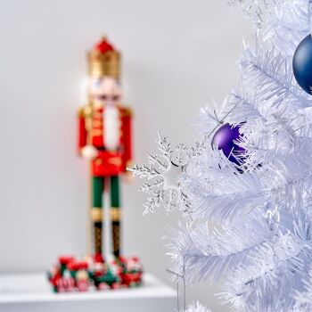 40 décorations de Noël flocons de neige et glaçons 4