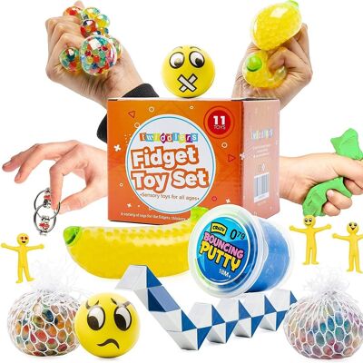 11 Set di giocattoli Fidget per stress, ansia e stimolazione sensoriale
