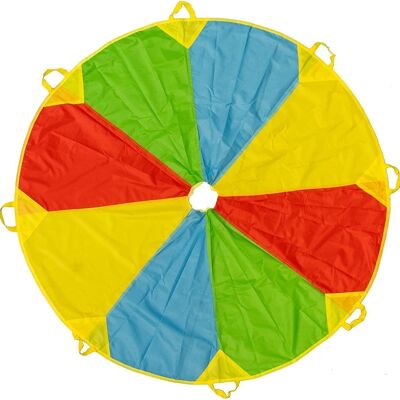 6ft Parachute Play Tent Kids Game with 8 Handles